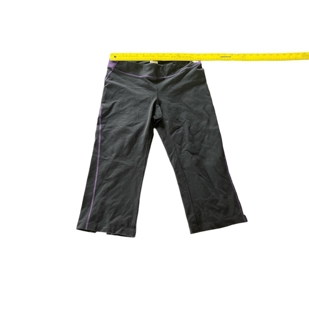 Lucy Black Cropped Leggings Women’s Small - Picture 3 of 5